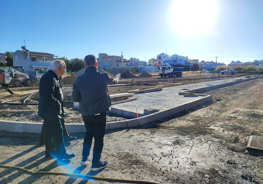 Ηράκλειο: Εντός του 2023 θα παραδοθεί ένα μεγάλο μέρος του Πάρκου Ερυθραίας (ΦΩΤΟ)