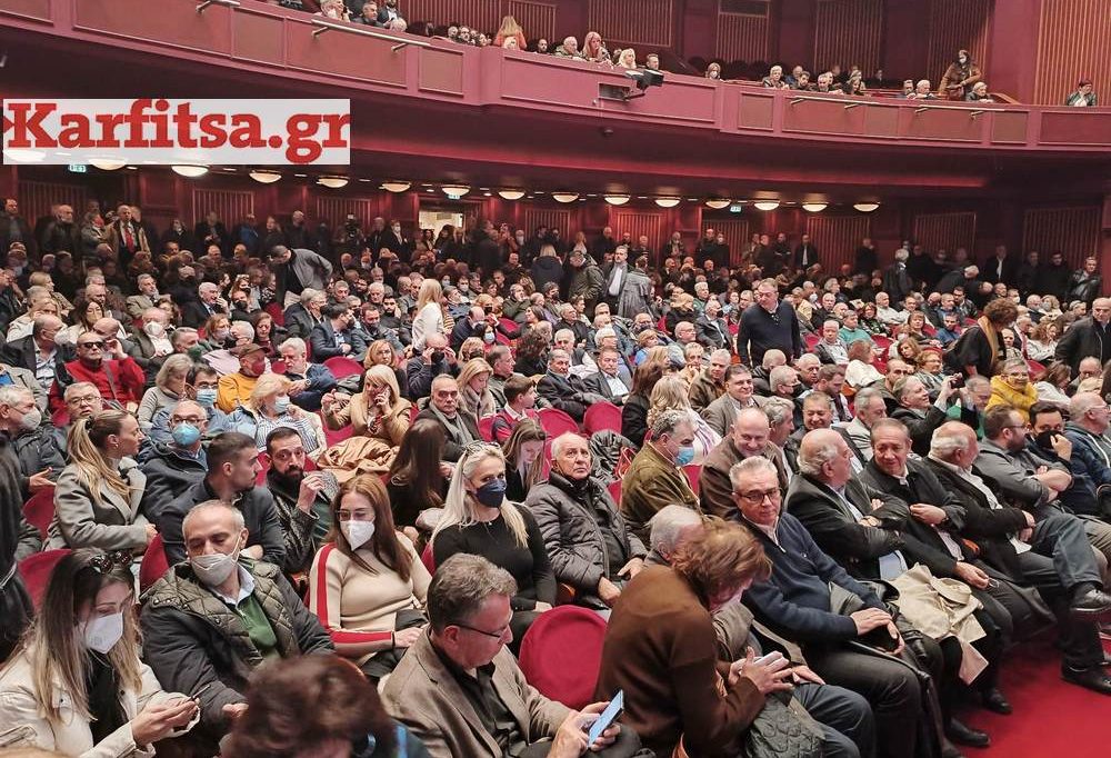 Στ. Αγγελούδης: Η Θεσσαλονίκη πρέπει να αλλάξει – Κατάμεστο το «Ολύμπιον» στην πρώτη του προεκλογική εκδήλωση (ΦΩΤΟ + Video)