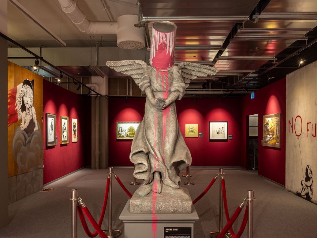 Η νέα τοποθεσία της έκθεσης «The Mystery of Banksy – A Genius Mind»