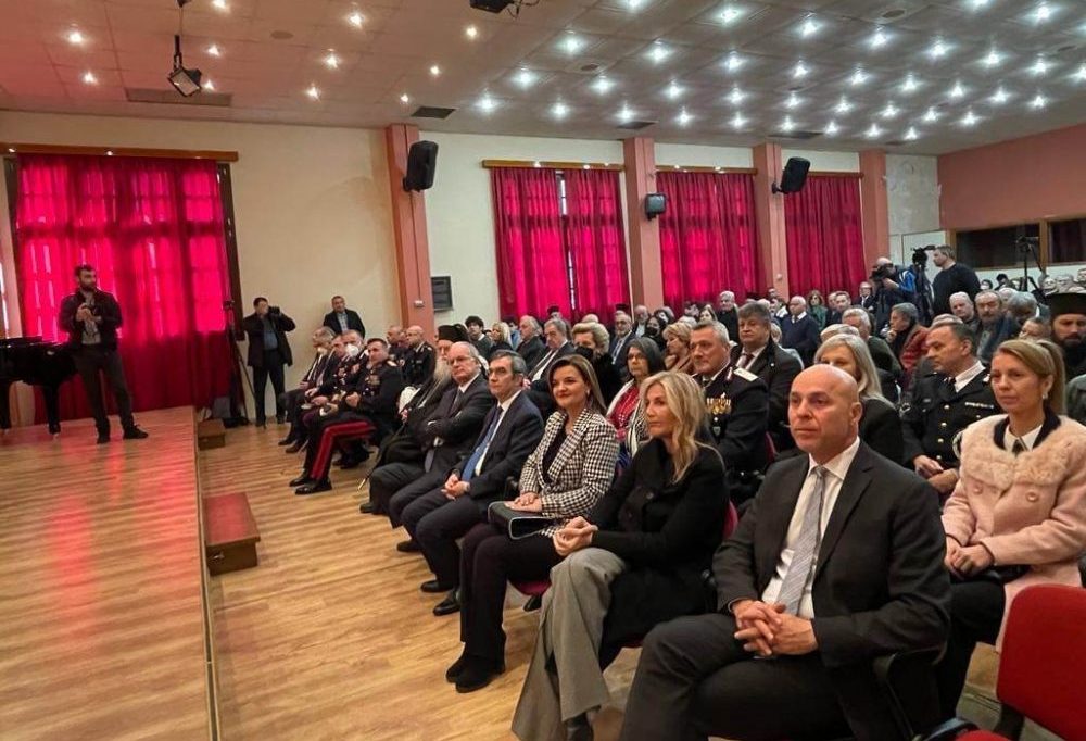 H Μαρέβα Μητσοτάκη στην επέτειο απελευθέρωσης της Κόνιτσας (ΦΩΤΟ)