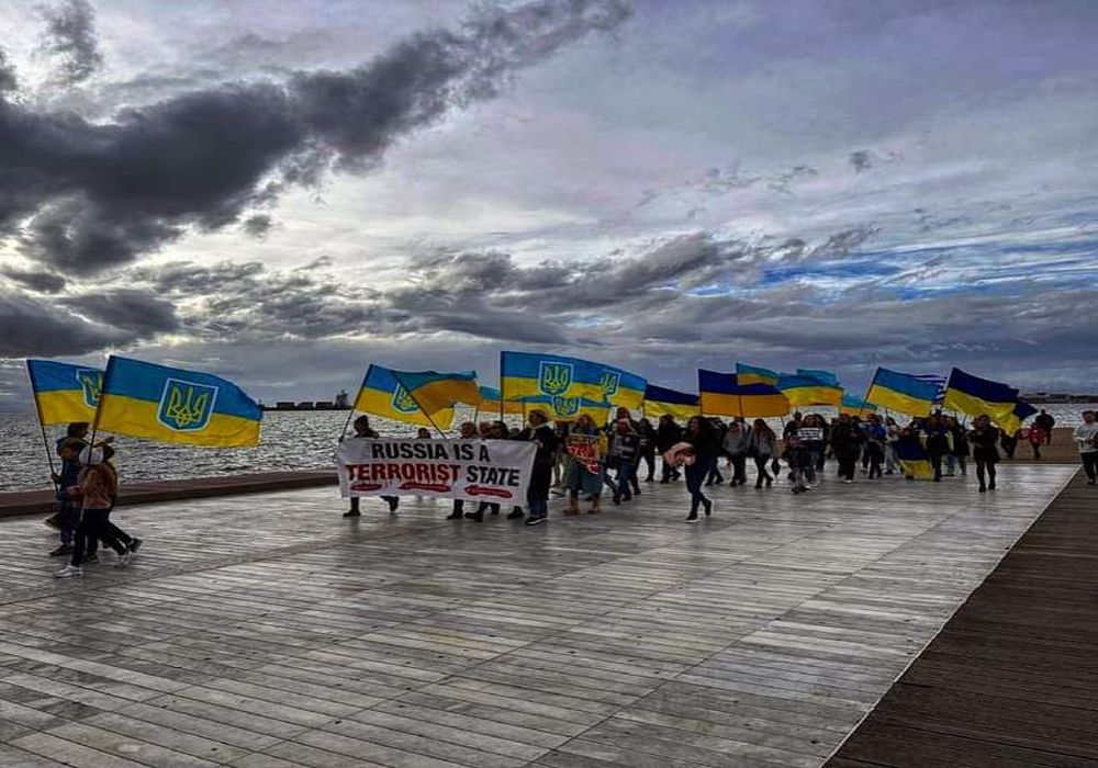 Θεσσαλονίκη: Εκδηλώσεις για τη μαύρη επέτειο της ρωσικής εισβολής ετοιμάζουν Ουκρανοί πρόσφυγες