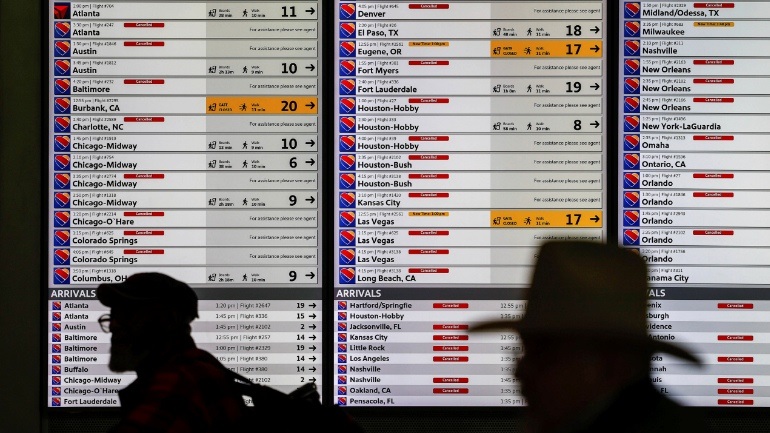 ΗΠΑ: Ακυρώθηκαν εκατοντάδες πτήσεις λόγω κακοκαιρίας