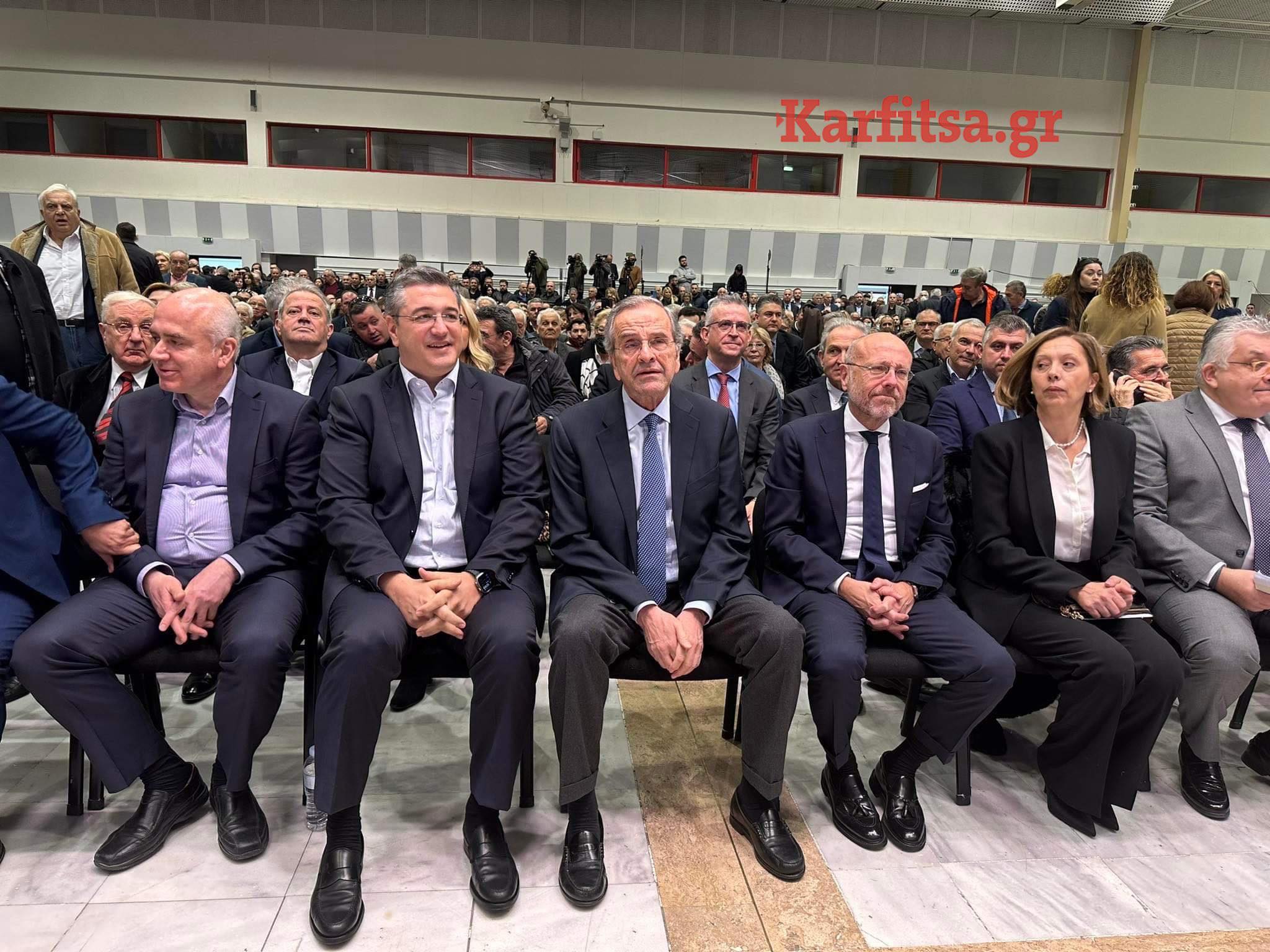 Στη Θεσσαλονίκη ο Αντώνης Σαμαράς – Παρών σε εκδήλωση του Δ. Βαρτζόπουλου (ΦΩΤΟ – Video)