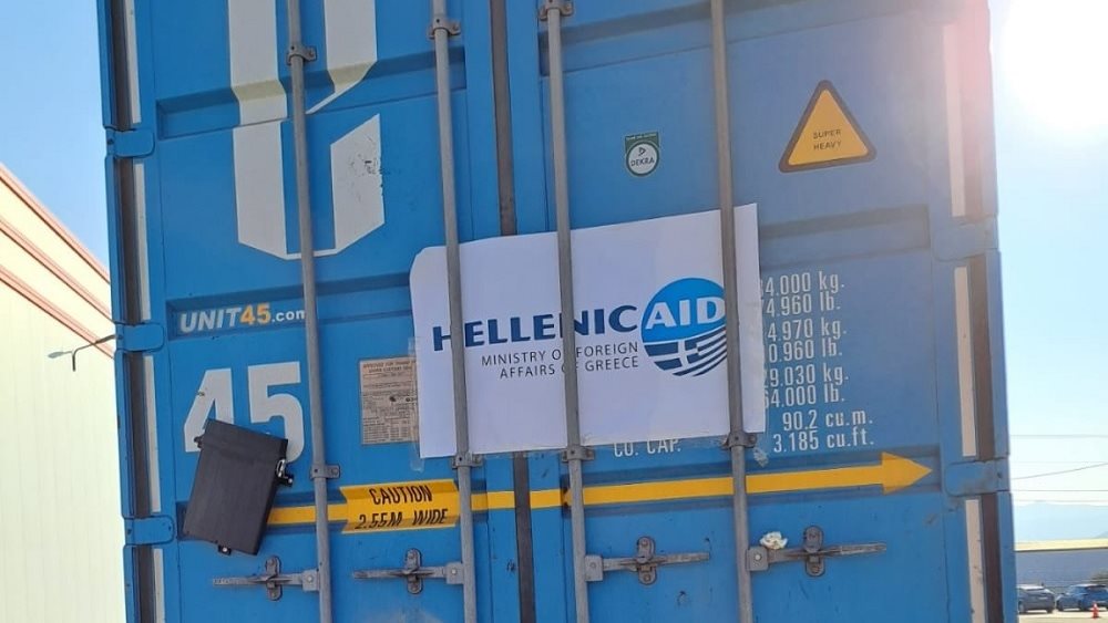 Νέα ανθρωπιστική βοήθεια 50 τόνων από την Ελλάδα στην Τουρκία