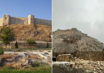 Τα 7,8 ρίχτερ στην Τουρκία γκρέμισαν κάστρο 2.200 ετών! (Video)