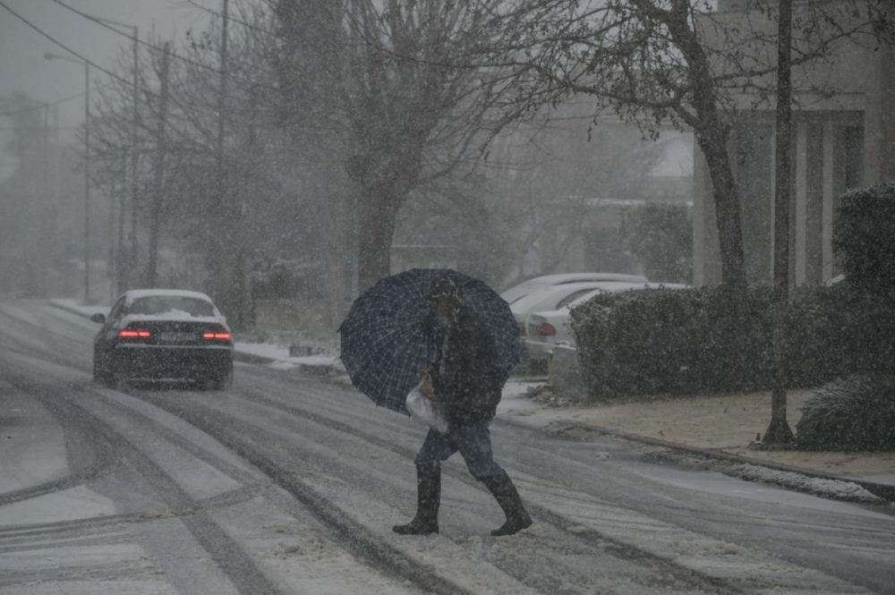Επιμένουν μέχρι και την Πέμπτη τα χιόνια και ο παγετός