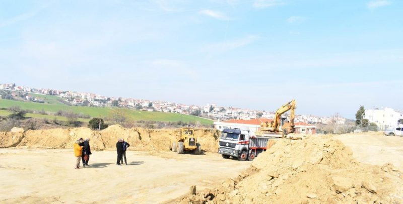 Ξεκίνησε η κατασκευή του μεγάλου κλειστού γηπέδου στον Τρίλοφο του δήμου Θέρμης