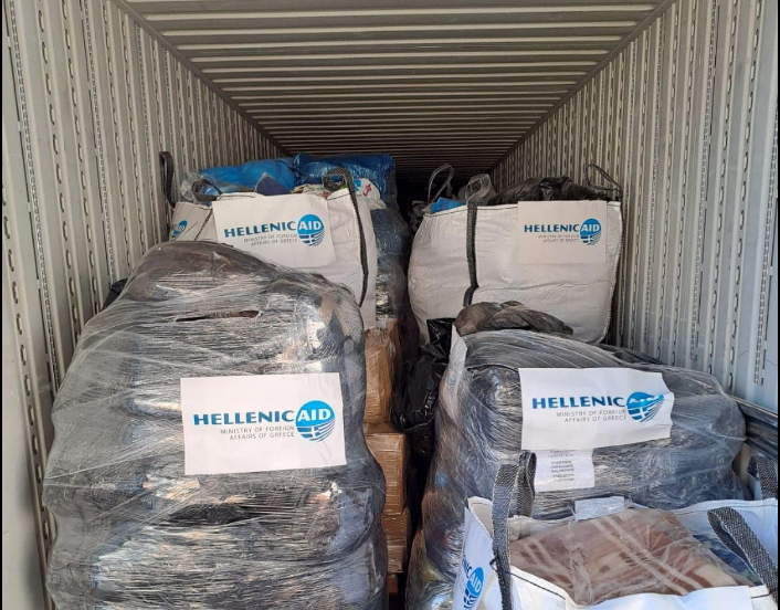 Δεύτερο «κύμα» ανθρωπιστικής βοήθειας αύριο από Ελλάδα για Τουρκία και Συρία