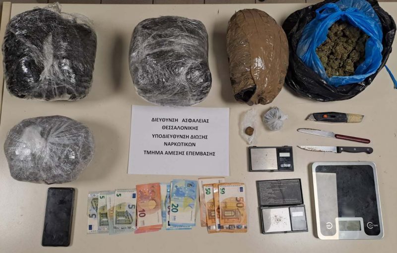 Θεσσαλονίκη: Συνελήφθη 29χρονος για ναρκωτικά