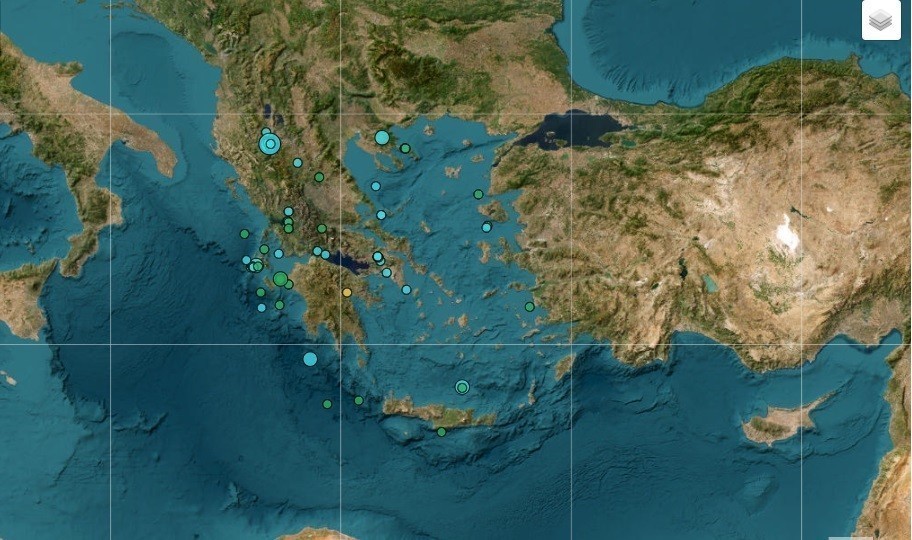 Έντονη σεισμική δραστηριότητα στα Ελληνο-αλβανικά σύνορα