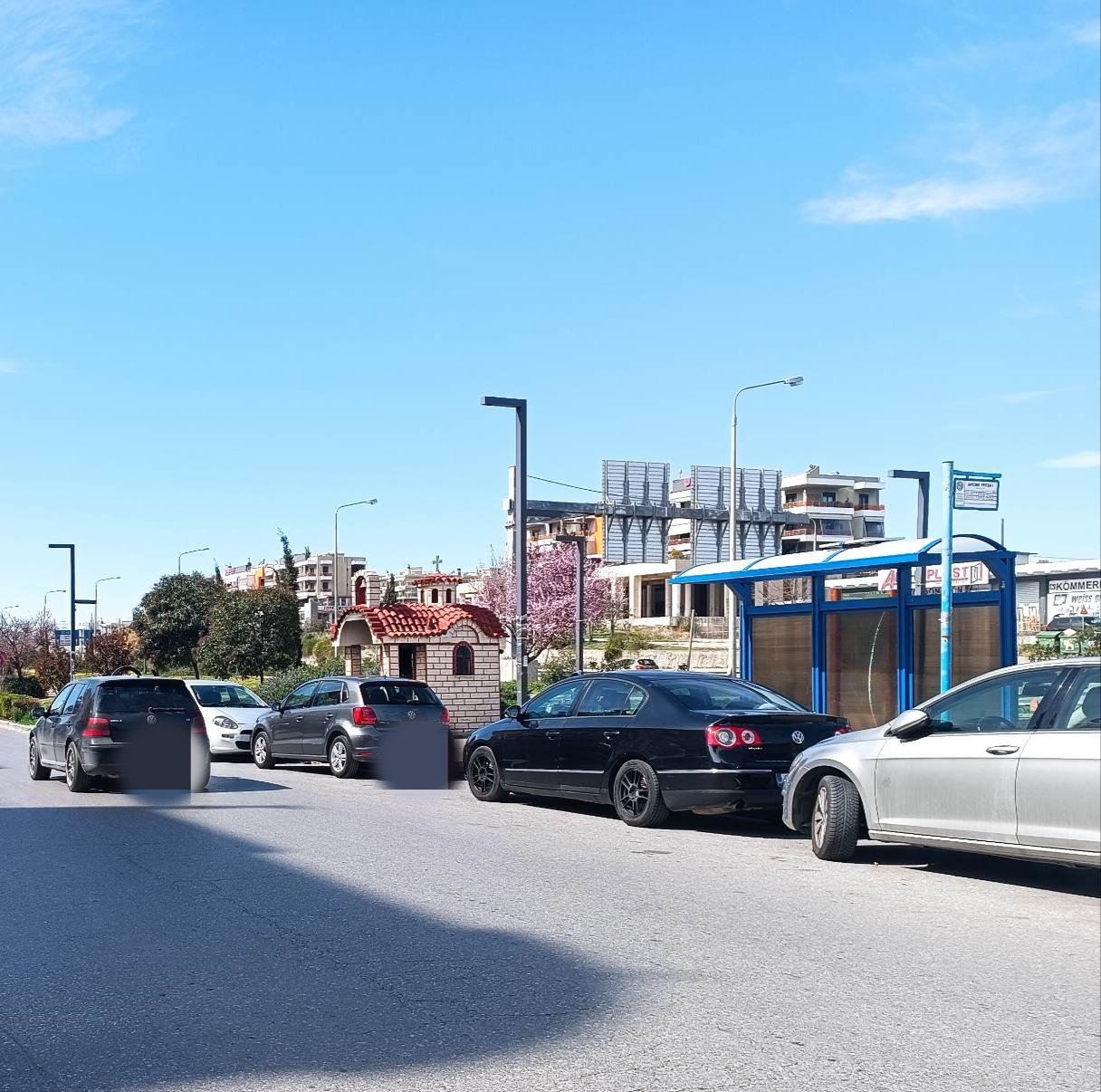 Ένας δρόμος «χάος» στο Εύοσμο