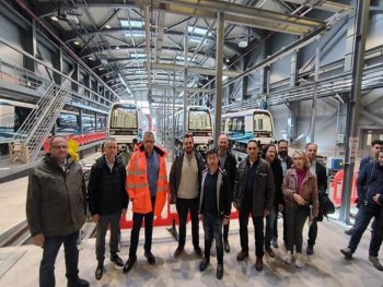 Θεσσαλονίκη: Αντιπροσωπεία της ΤΕΕ/ΤΚΜ στο αμαξοστάσιο του Μετρό – «Θα παραδοθεί στις 31/12/2023»
