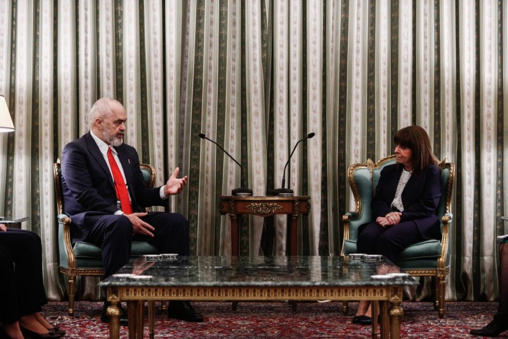 Στο Προεδρικό Μέγαρο ο Έντι Ράμα