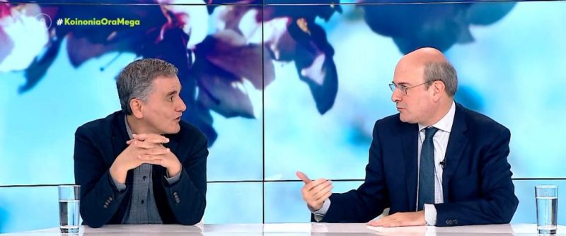 «Μετωπική» Χατζηδάκη-Τσακαλώτου για συντάξεις, κυβερνήσεις συνεργασίας και… φανέλα εθνικής!