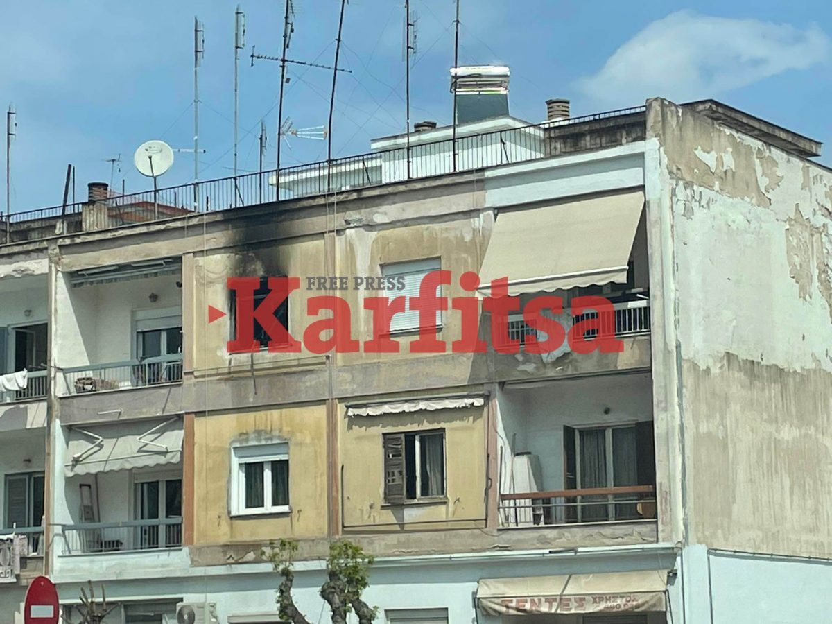 Θεσσαλονίκη: Ζημιές από τη φωτιά σε διαμέρισμα στην Καλαμαριά (ΦΩΤΟ)