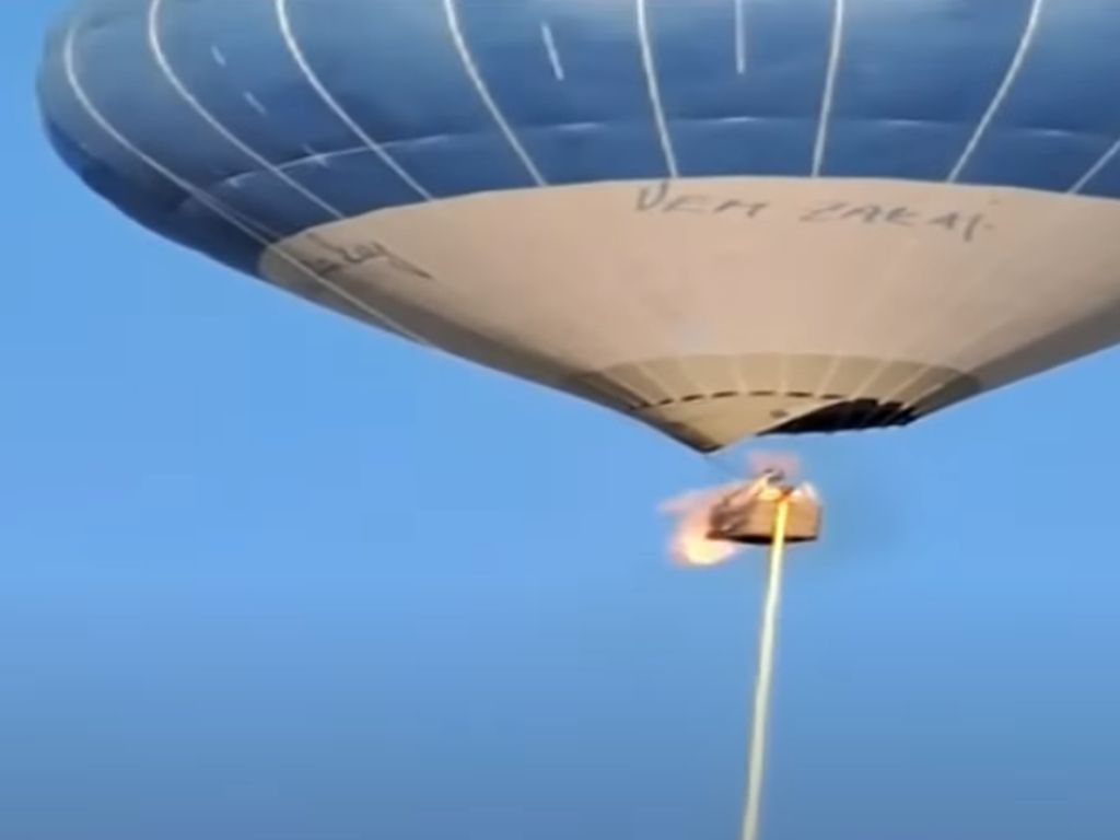 Μεξικό: Ζευγάρι κάηκε σε αερόστατο που πήρε φωτιά (VID)