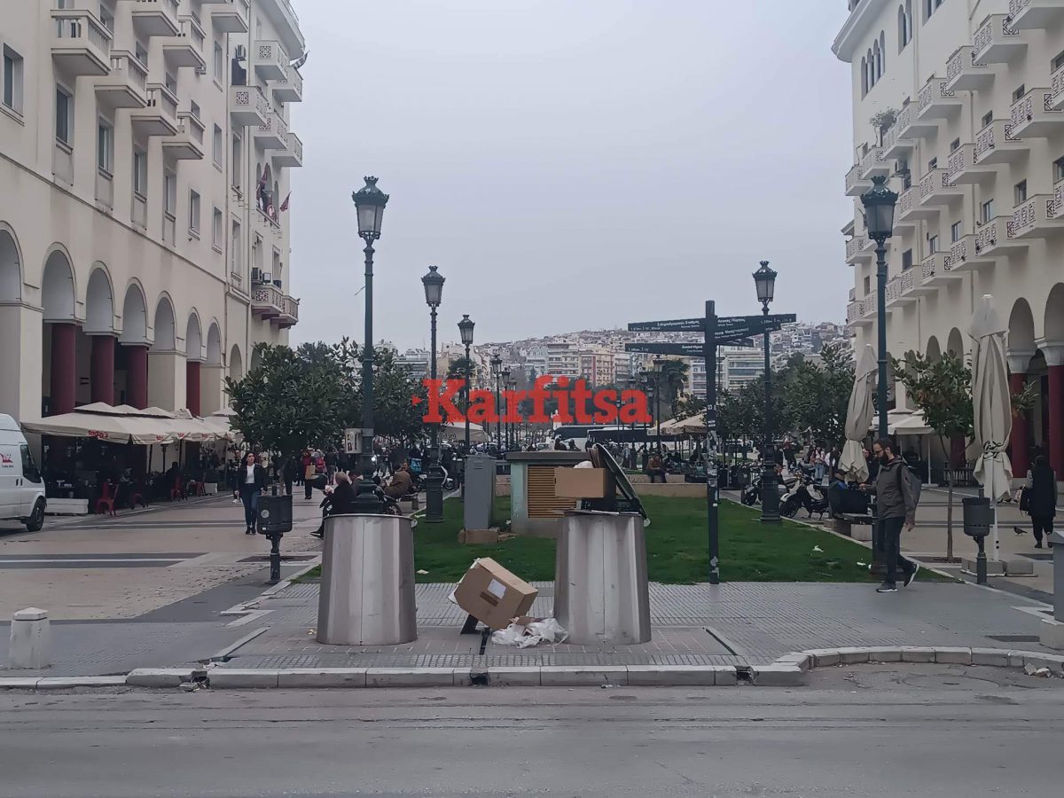 Πλατεία Αριστοτέλους: Παραμελημένη η «βιτρίνα» της Θεσσαλονίκης (ΦΩΤΟ)
