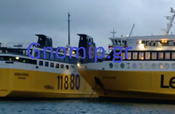 Κυλλήνη: Συγκρούστηκαν πλοία στο λιμάνι