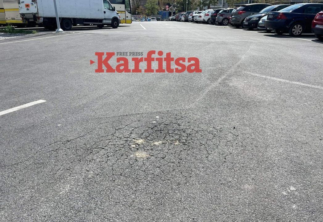 Θεσσαλονίκη: Πότε πρόλαβε να «χαλάσει» το πάρκινγκ στο Ποσειδώνιο; (ΦΩΤΟ)