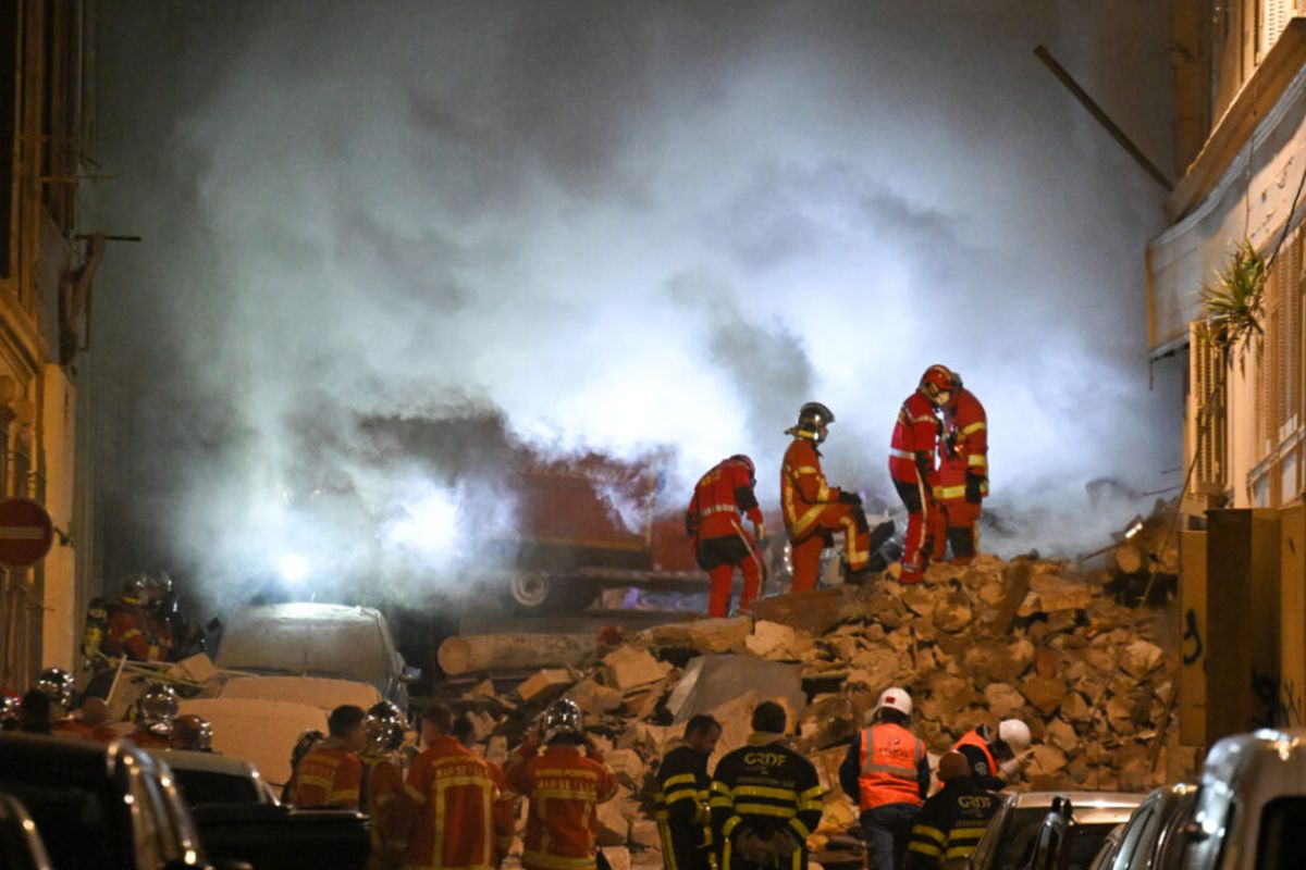 Γαλλία: Κατέρρευσε πολυκατοικία – Παρασύρθηκε και μέρος γειτονικών κτιρίων! (ΦΩΤΟ + Video)