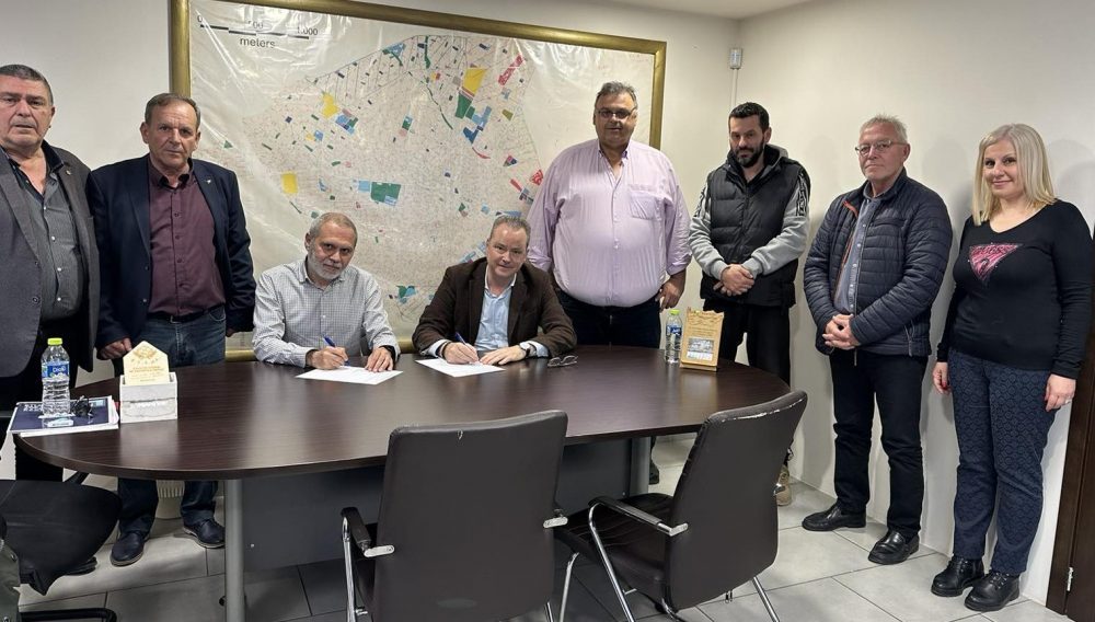 Δ. Κατερίνης: Ξεκινά το μεγάλο έργο ύδρευσης – Υπογράφτηκε η σύμβαση κατασκευής