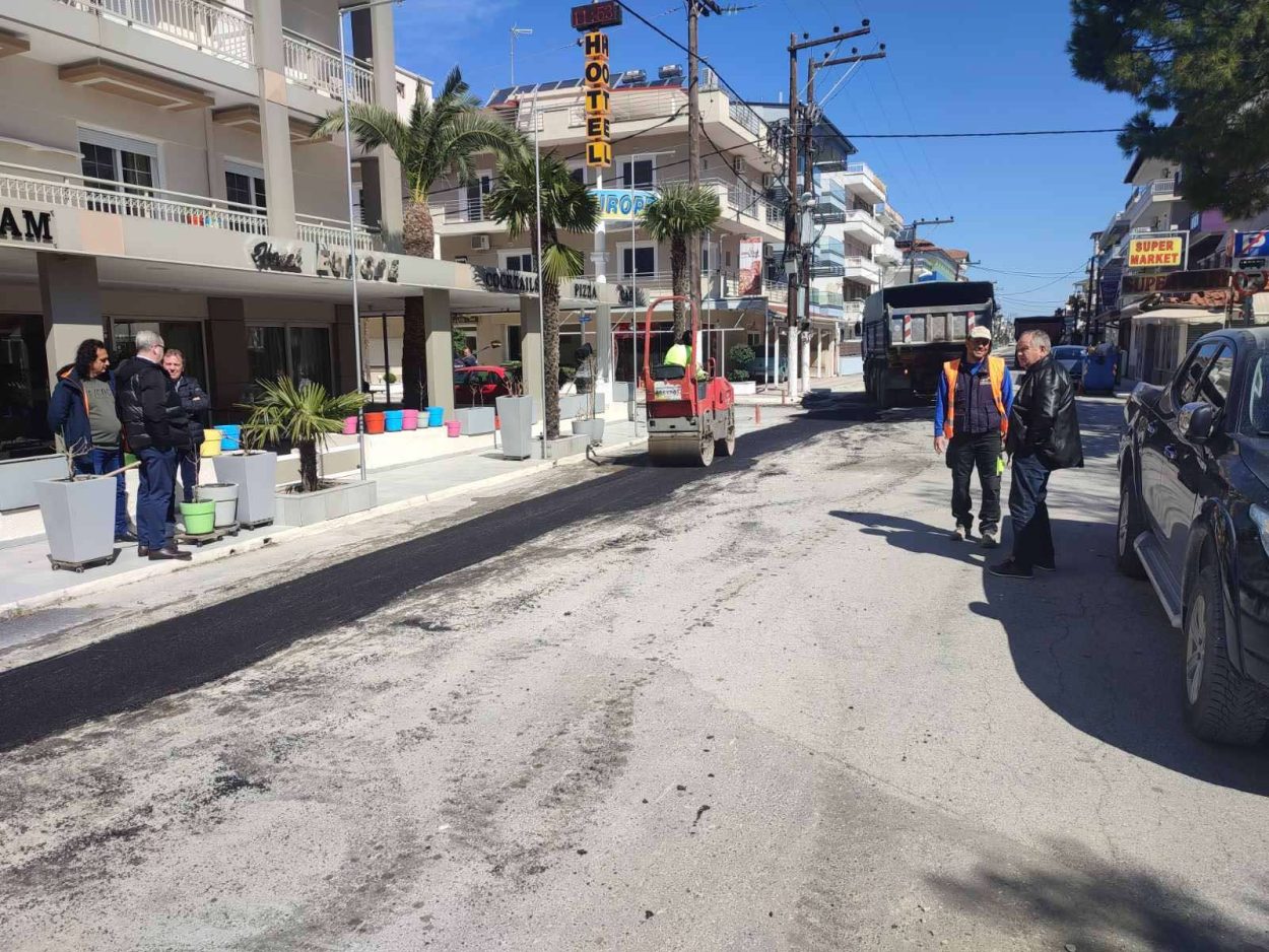 Εργοτάξιο η Παραλία Κατερίνης – Σε εξέλιξη έργα με προϋπολογισμό άνω των 5 εκ. ευρώ