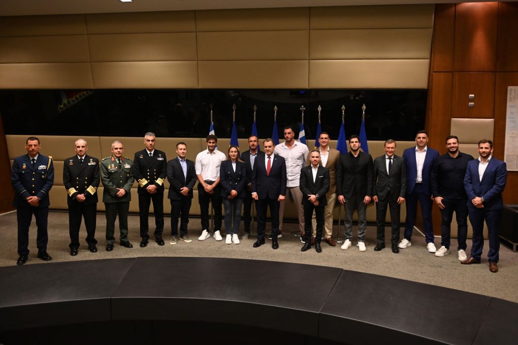 Ν. Παναγιωτόπουλος: Ένταξη στις Ένοπλες Δυνάμεις 21 νέων Ολυμπιονικών