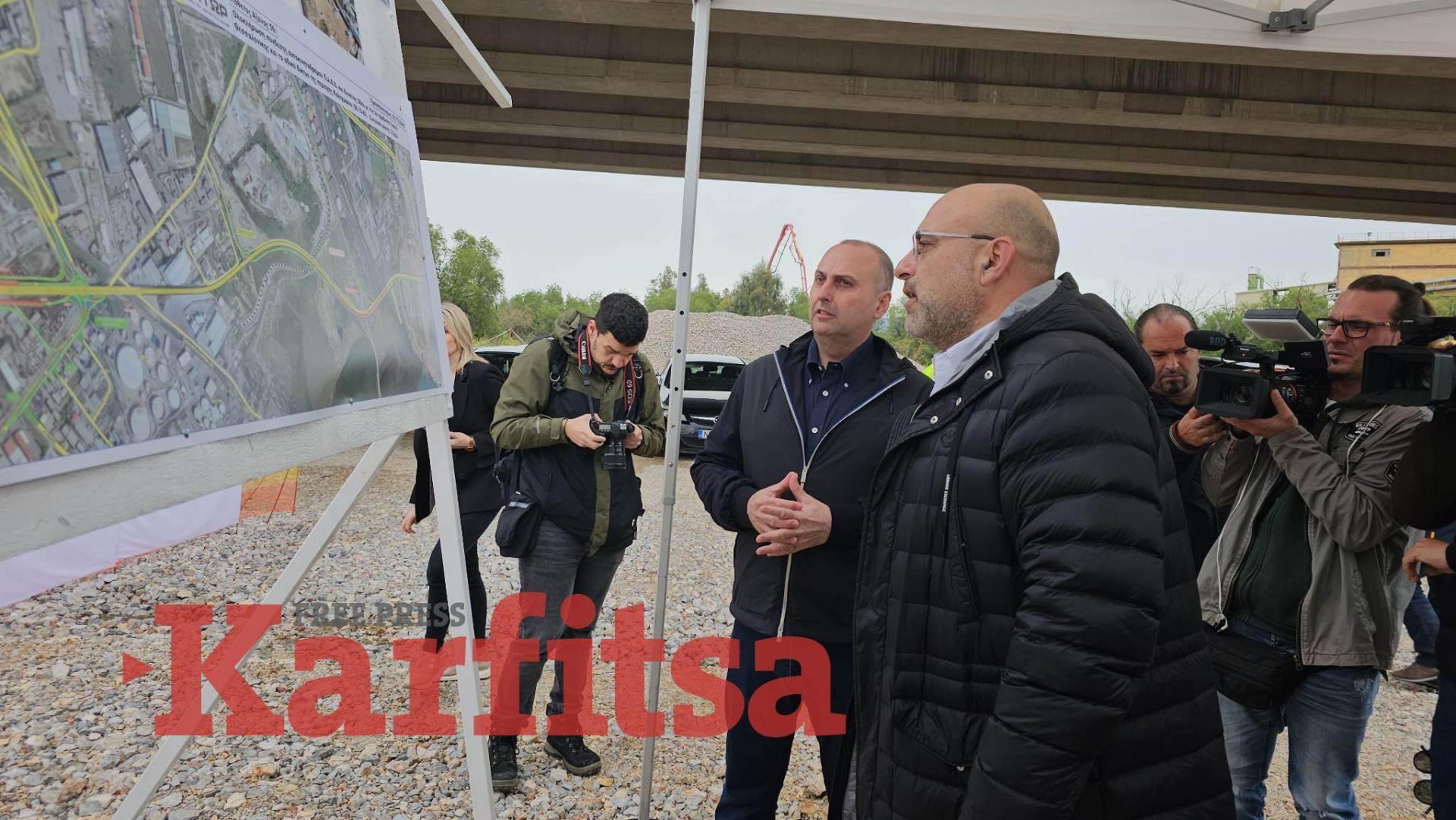 Γ. Καραγιάννης: Αρχές του 2024 η γέφυρα σύνδεσης του ΟΛΘ με την ΠΑΘΕ (Video)