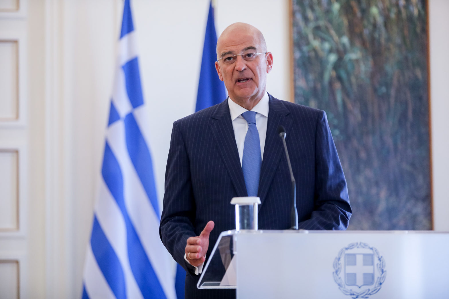 Ν. Δένδιας για ελληνοτουρκικά και Κυπριακό: «ουδείς πρέπει να είναι αφελής ή αιθεροβάμων»