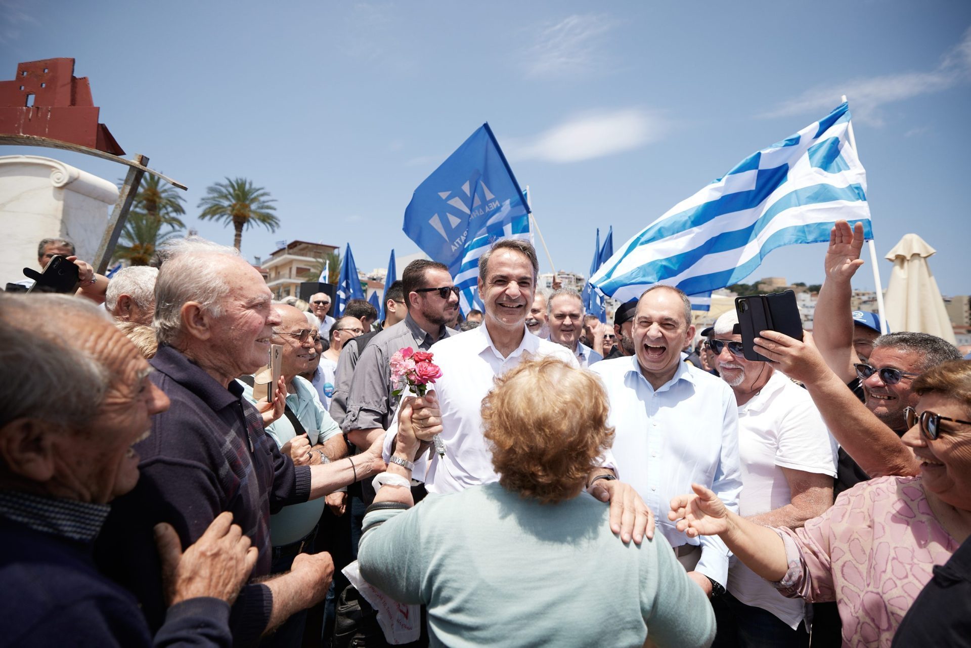 Μητσοτάκης Χανιά και Ρέθυμνο