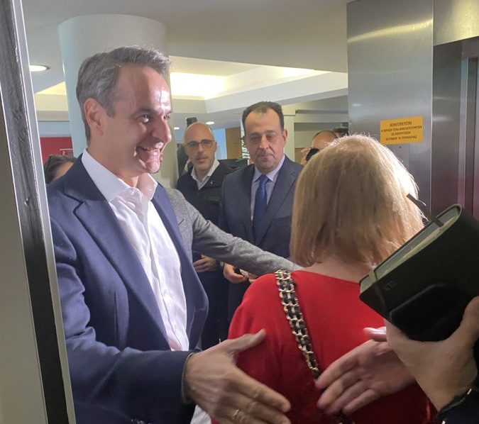 Η Φ. Πιπιλή είδε τυχαία τον Κ. Μητσοτάκη:  «Γούρι το λένε αυτό!»