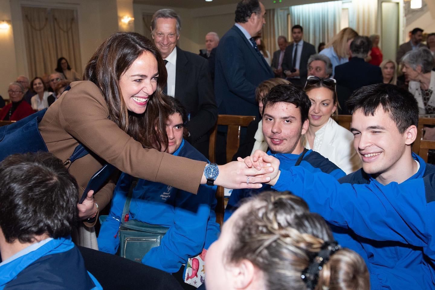 Δ. Μιχαηλίδου: Επίτιμο Μέλος των Special Olympics Hellas