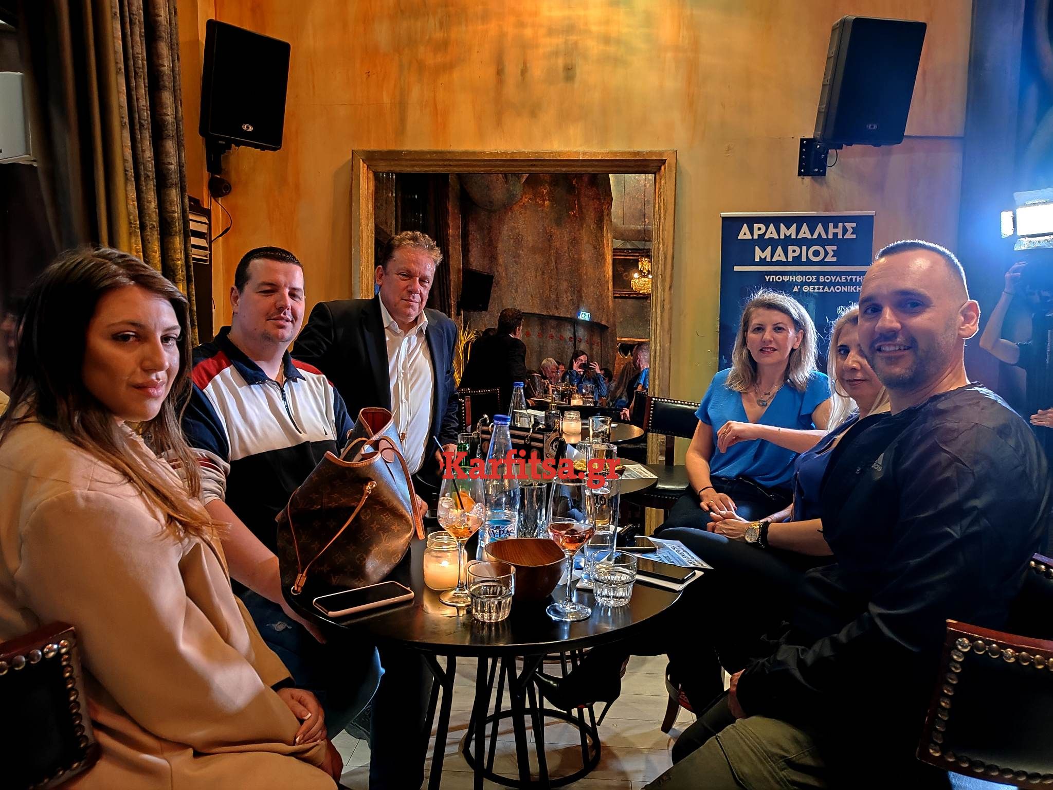 Θεσσαλονίκη: Προεκλογική συνάθροιση προς τιμήν του Μ. Δράμαλη μία «ανάσα» πριν τον αγώνα