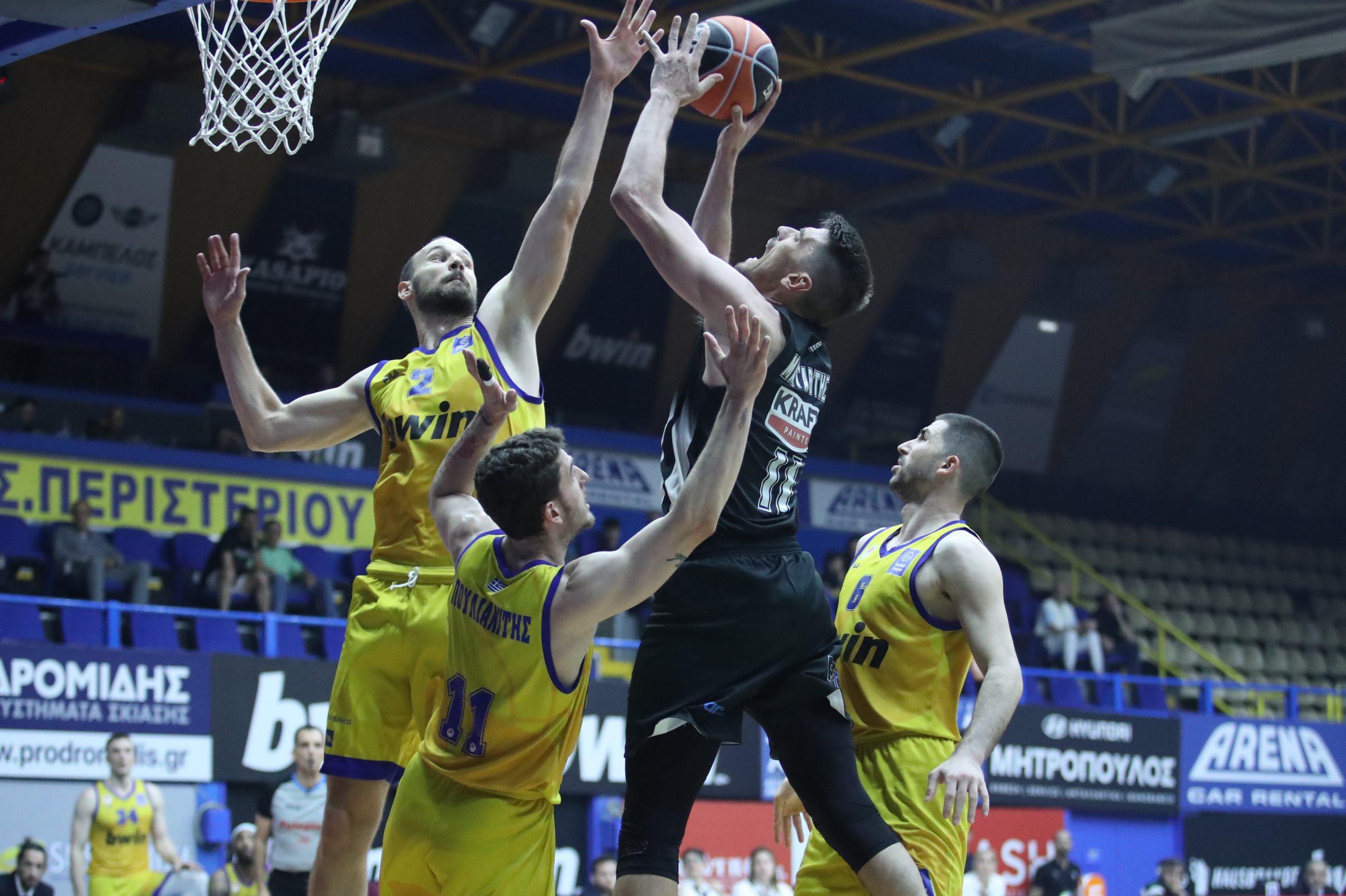 Περιστέρι – ΠΑΟΚ 71-65: Επικράτησε και έκανε το πρώτο βήμα για την τρίτη θέση της Α1