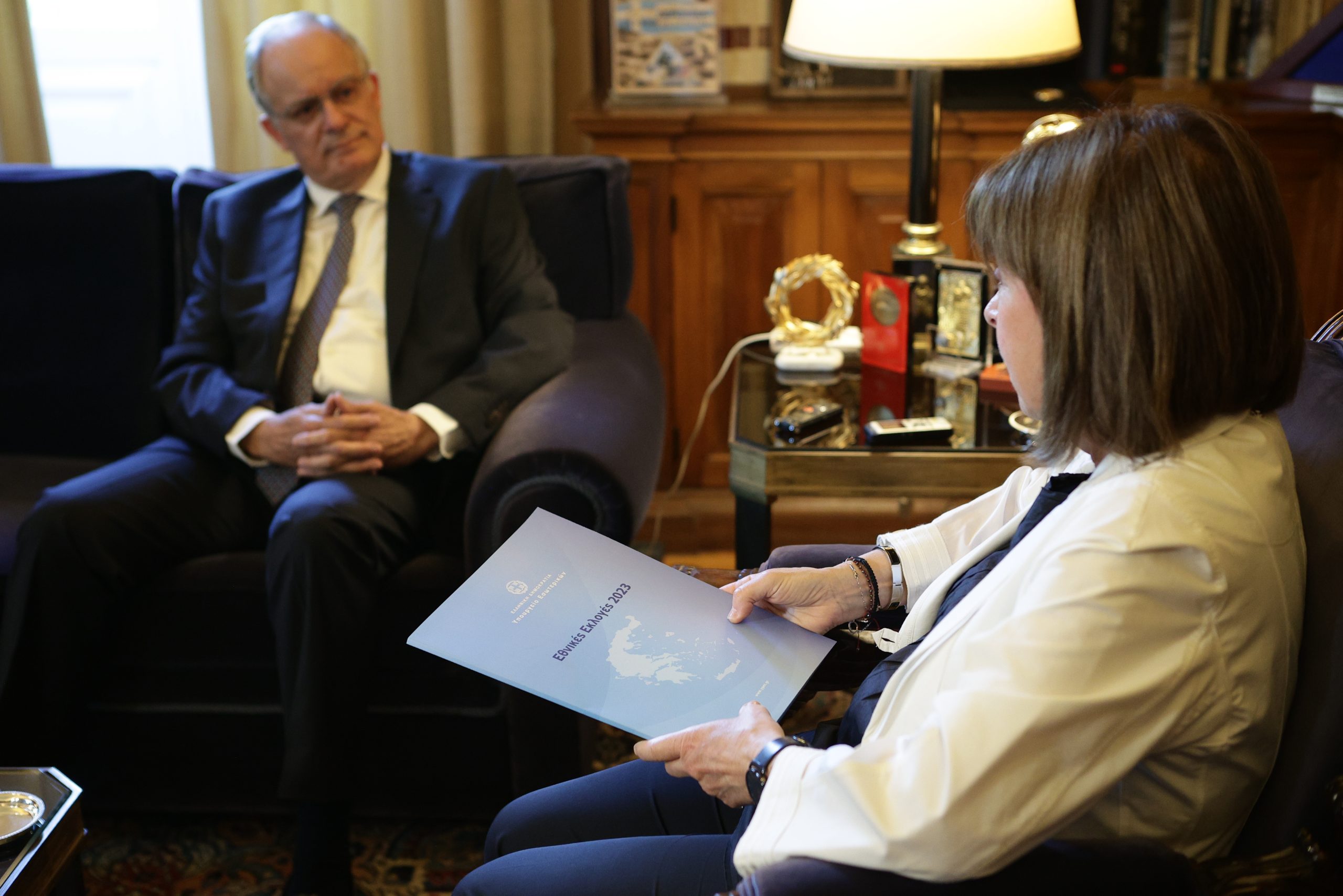 Εκλογές 2023 – Κατερίνα Σακελλαρπούλου: «Είναι σημαντικό ότι περνάμε στην επόμενη ημέρα»