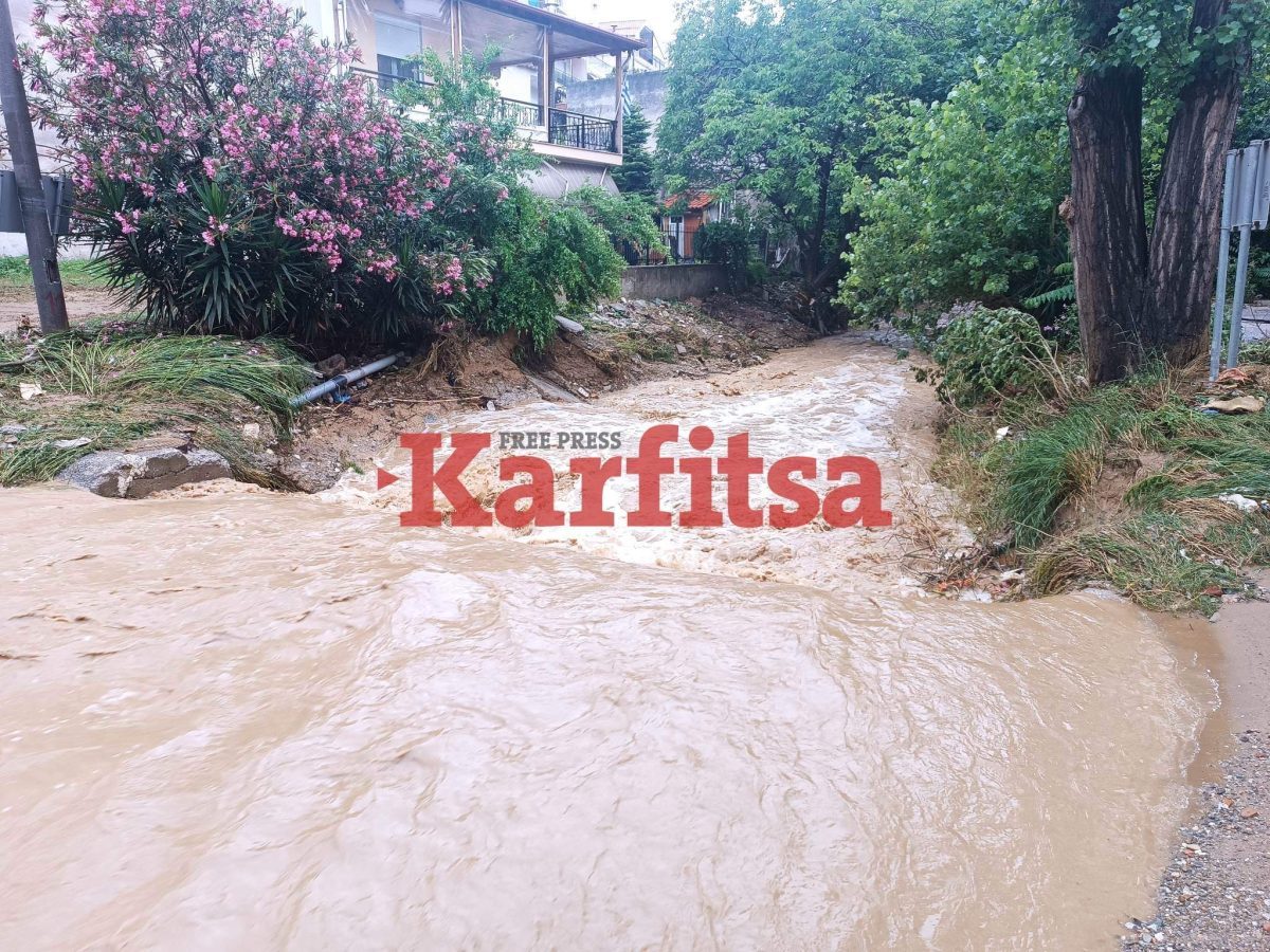 Θεσσαλονίκη: Εικόνες καταστροφής στην Πολίχνη μετά την νεροποντή (ΦΩΤΟ+Video)