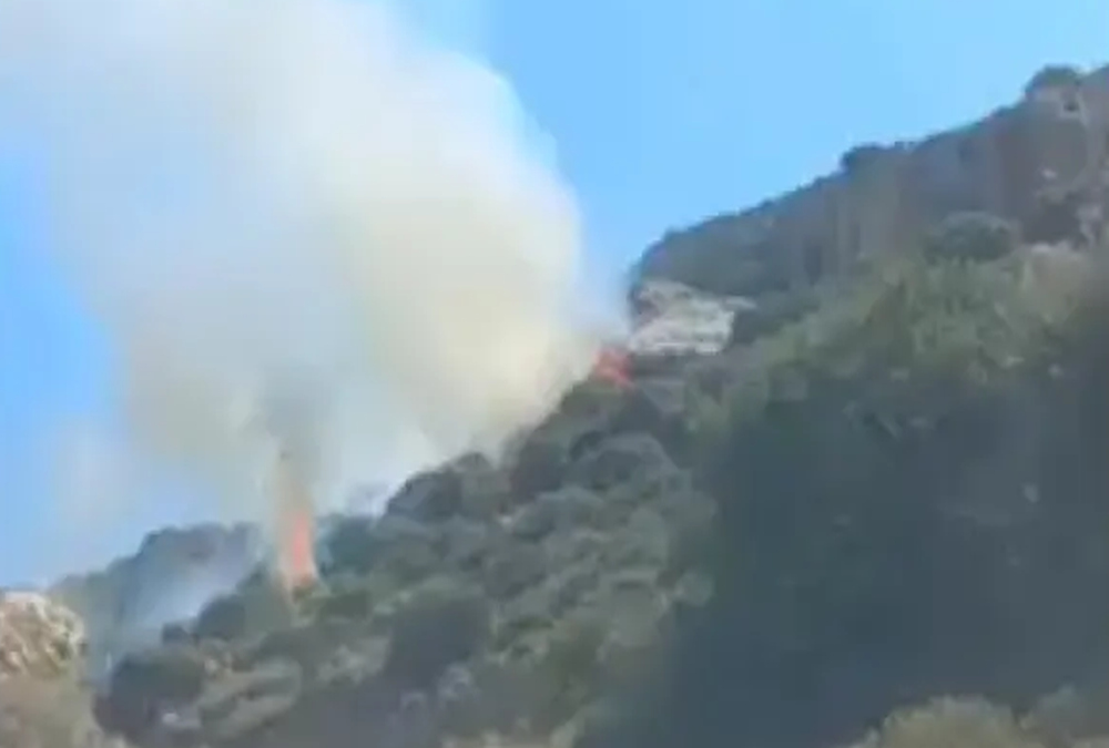 Κρήτη: Πυρκαγιά στα Έξω Μουλιανά Σητείας (Video)