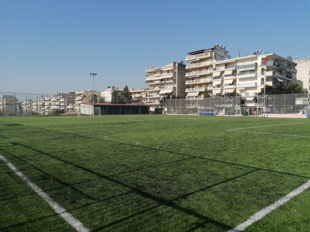 Δ. Κορδελιού – Ευόσμου: Ανακατασκευάστηκε το γήπεδο της Νυμφαίου