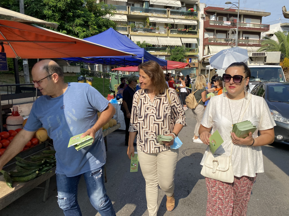 Δ. Νεάπολης – Συκεών: Ενημέρωση στις λαϊκές αγορές για δωρεάν προγράμματα ΑμεΑ