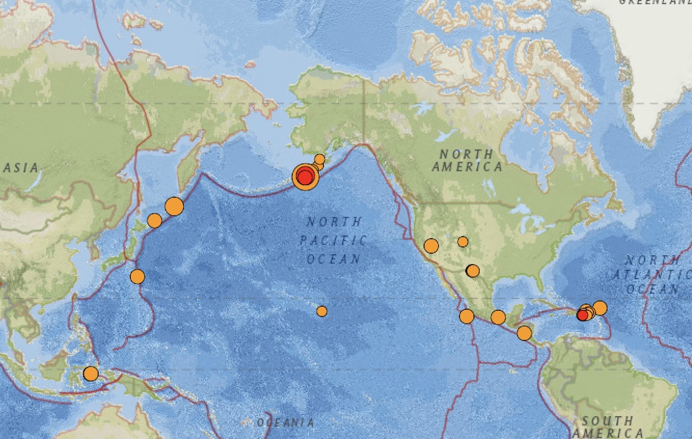 Σεισμός 7,3 βαθμών στην Αλάσκα – Εκδόθηκε προειδοποίηση για τσουνάμι (Video)