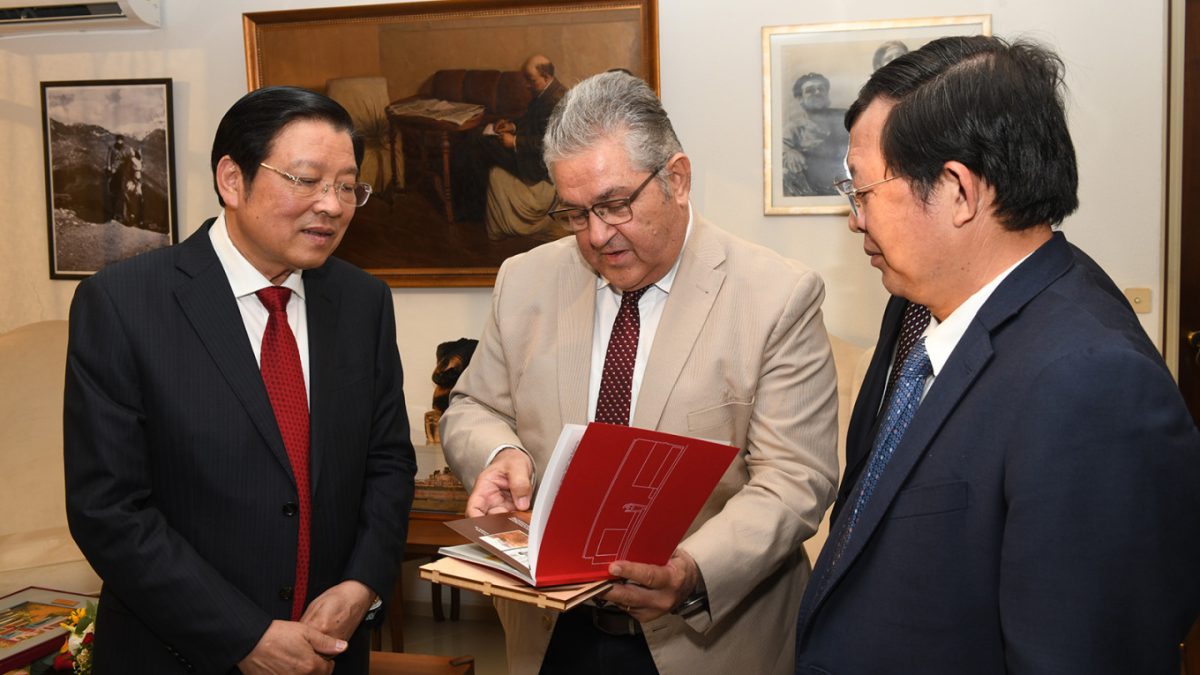 Περισσός: Συνάντηση του Δ. Κουτσούμπα με αντιπροσωπεία του ΚΚ Βιετνάμ