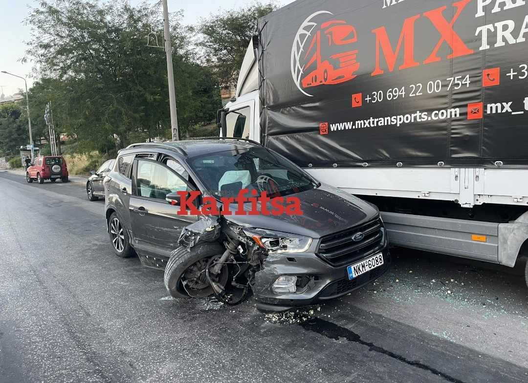 Κινηματογραφική καταδίωξη κλεμμένου οχήματος στη δυτική Θεσσαλονίκη – Συγκρούστηκε με λεωφορείο (ΦΩΤΟ+Video)