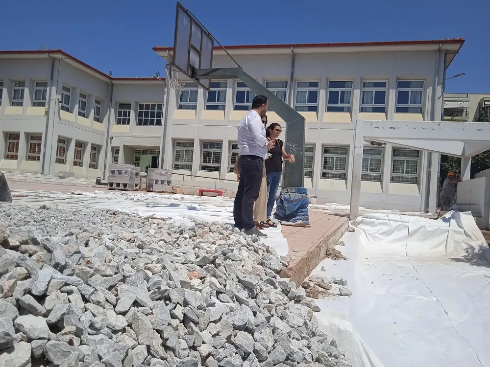 Θεσσαλονίκη: Ανάπλαση στην αυλή του 18ου δημοτικού σχολείου Καλαμαριάς