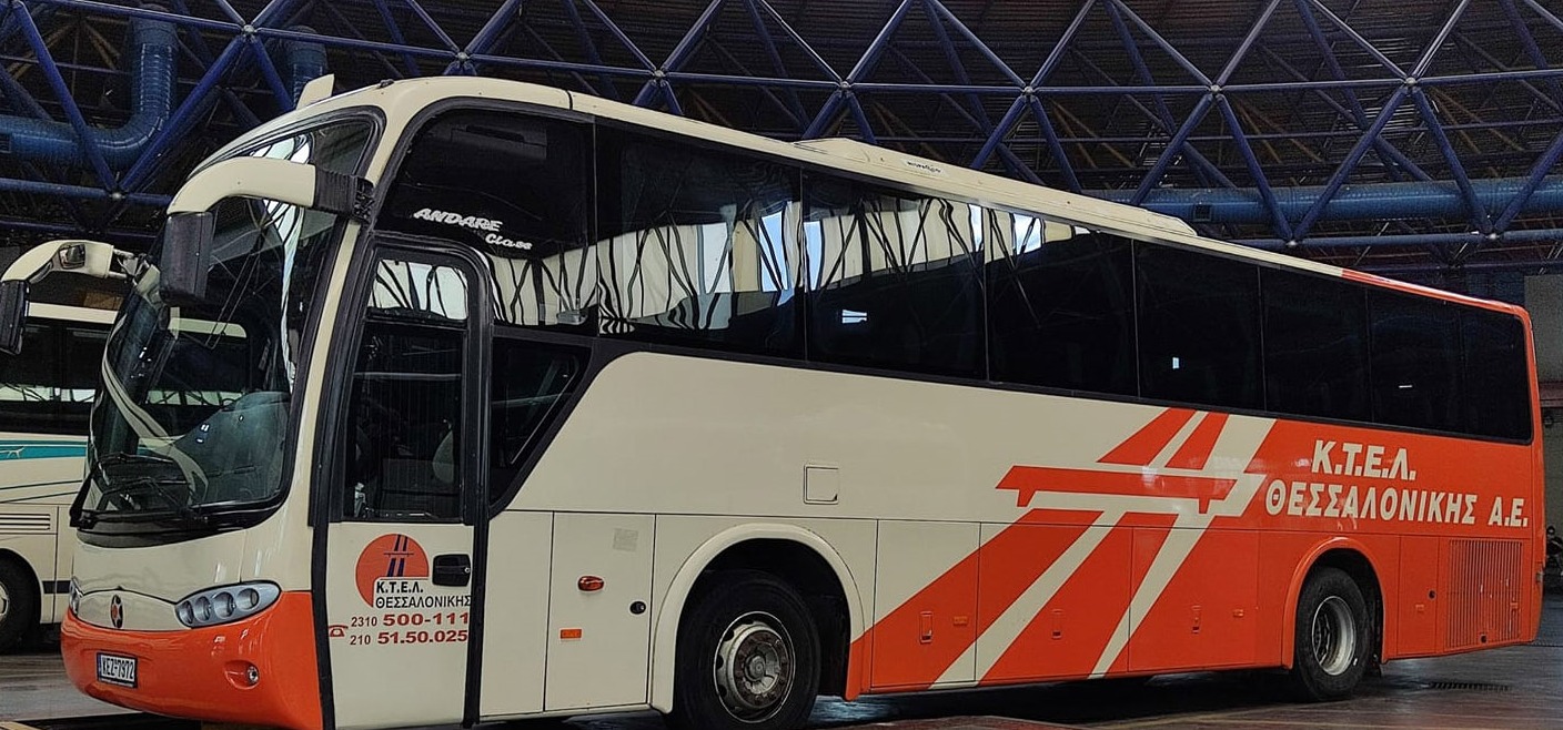 Θεσσαλονίκη: Φορτηγό συγκρούστηκε με λεωφορείο του ΚΤΕΛ που μετέφερε έξι επιβάτες