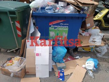 Θεσσαλονίκη: Τριτοκοσμικές εικόνες σε Βούλγαρη και Παπαναστασίου – Σκουπίδια χύμα στους δρόμους (ΦΩΤΟ+Video)