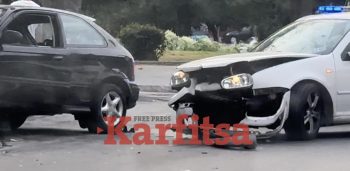 Θεσσαλονίκη: Τροχαίο ατύχημα στο κέντρο της πόλης (Video)
