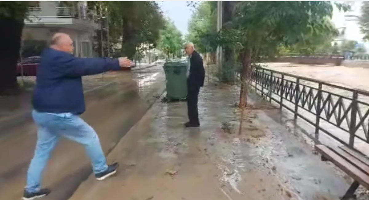 Αχ. Μπέος σε ηλικιωμένο: Τι ήρθες εδώ να δεις; (Video)