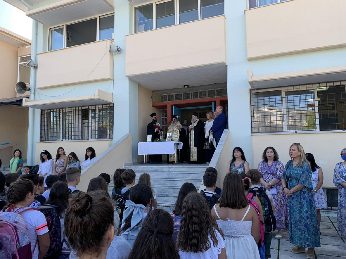 Με χαρά και αισιοδοξία το πρώτο κουδούνι στα σχολεία του Δήμου Λαγκαδά (ΦΩΤΟ)