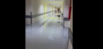 Πλημμύρισε το υπόγειο του νοσοκομείου του Βόλου (Video)