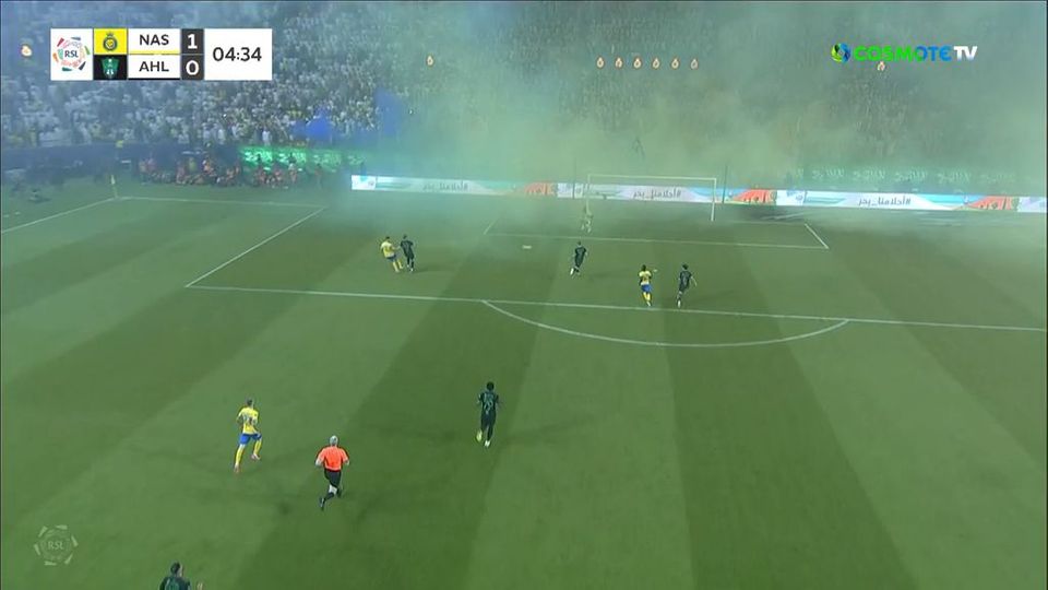 Αλ Νασρ: Σκοράρει ο «Ρονάλντο» και φλέγεται το γήπεδο